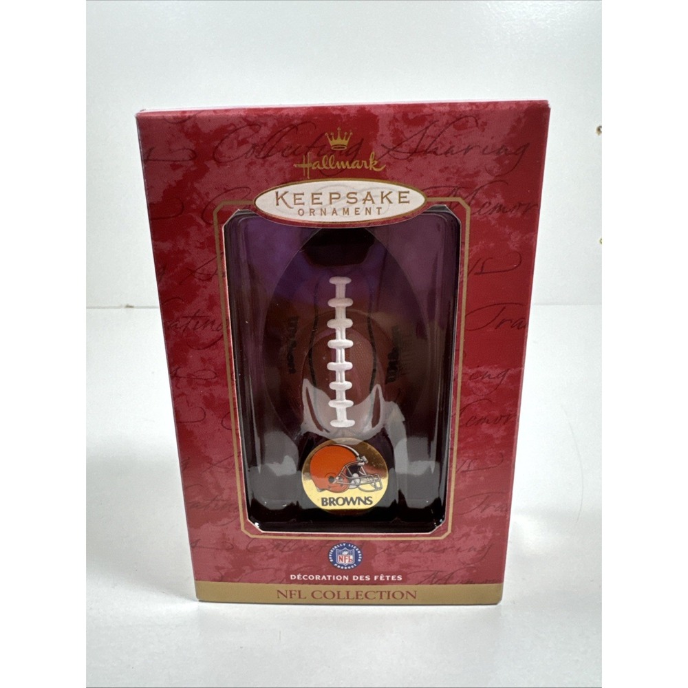 Hallmark Keepsake NFL Cleveland Browns 2000 Christmas Ornament